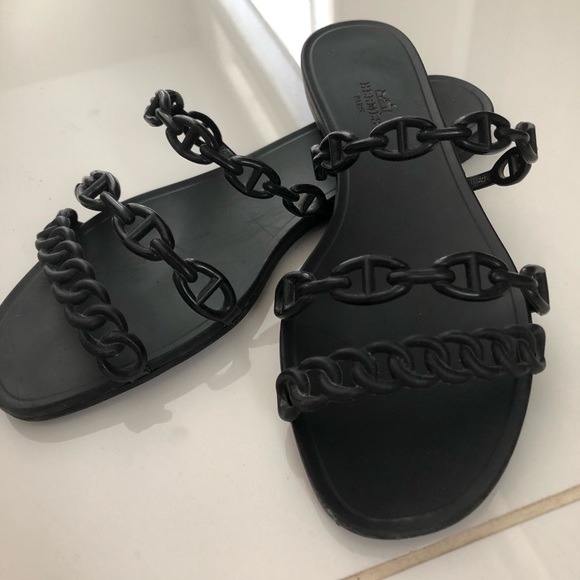 Authentic Hermes sandals - Picture 1 of 4